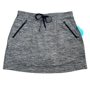 Heather Gray - NWT - Dry Tek Athletic Skort Mid Rise - Size M